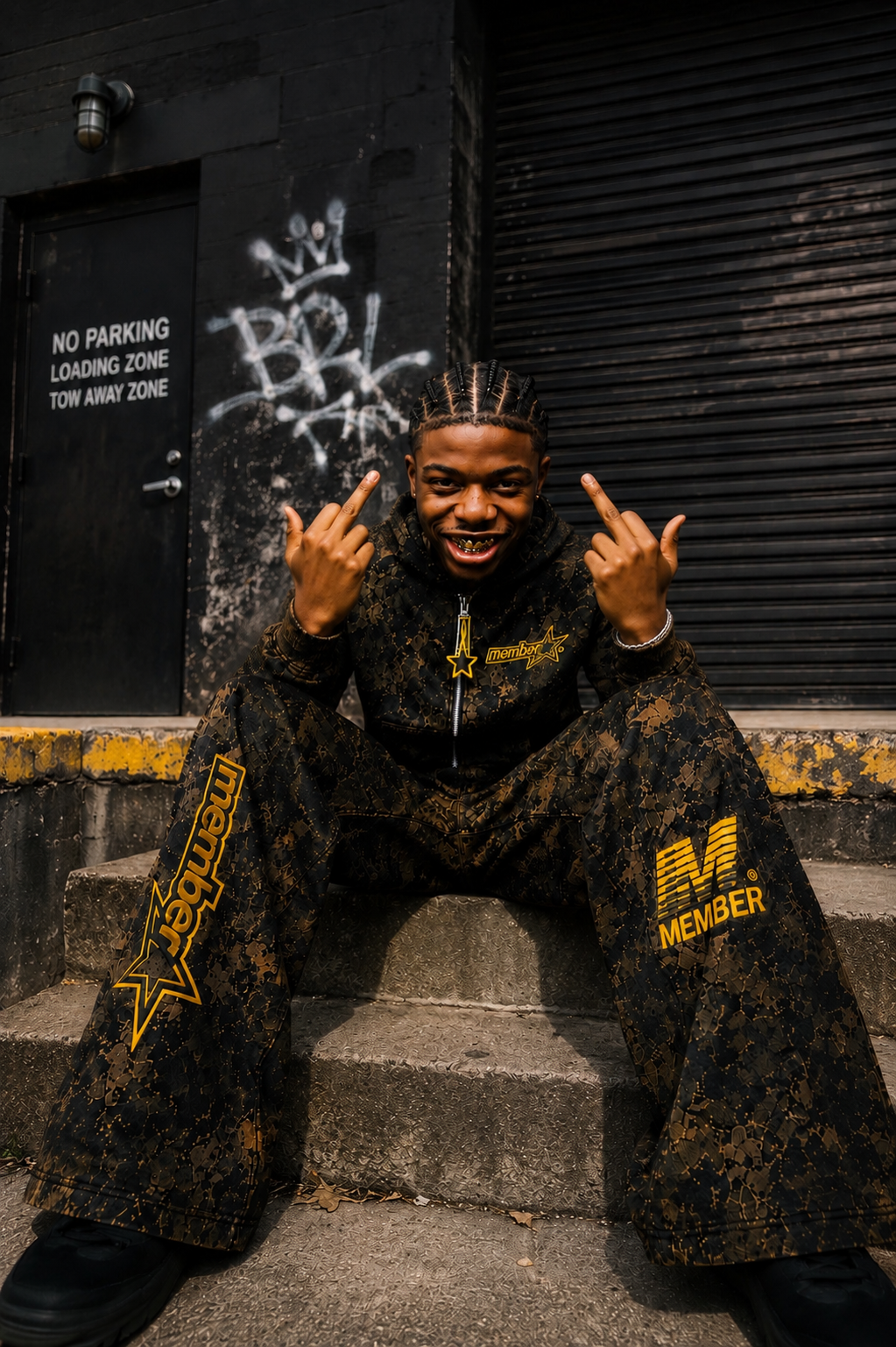 Camo Collective Flare Sweats | Zip - Hoodie Set