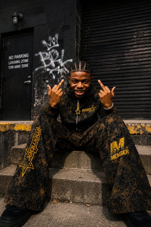 Camo Collective Flare Sweats | Zip - Hoodie Set