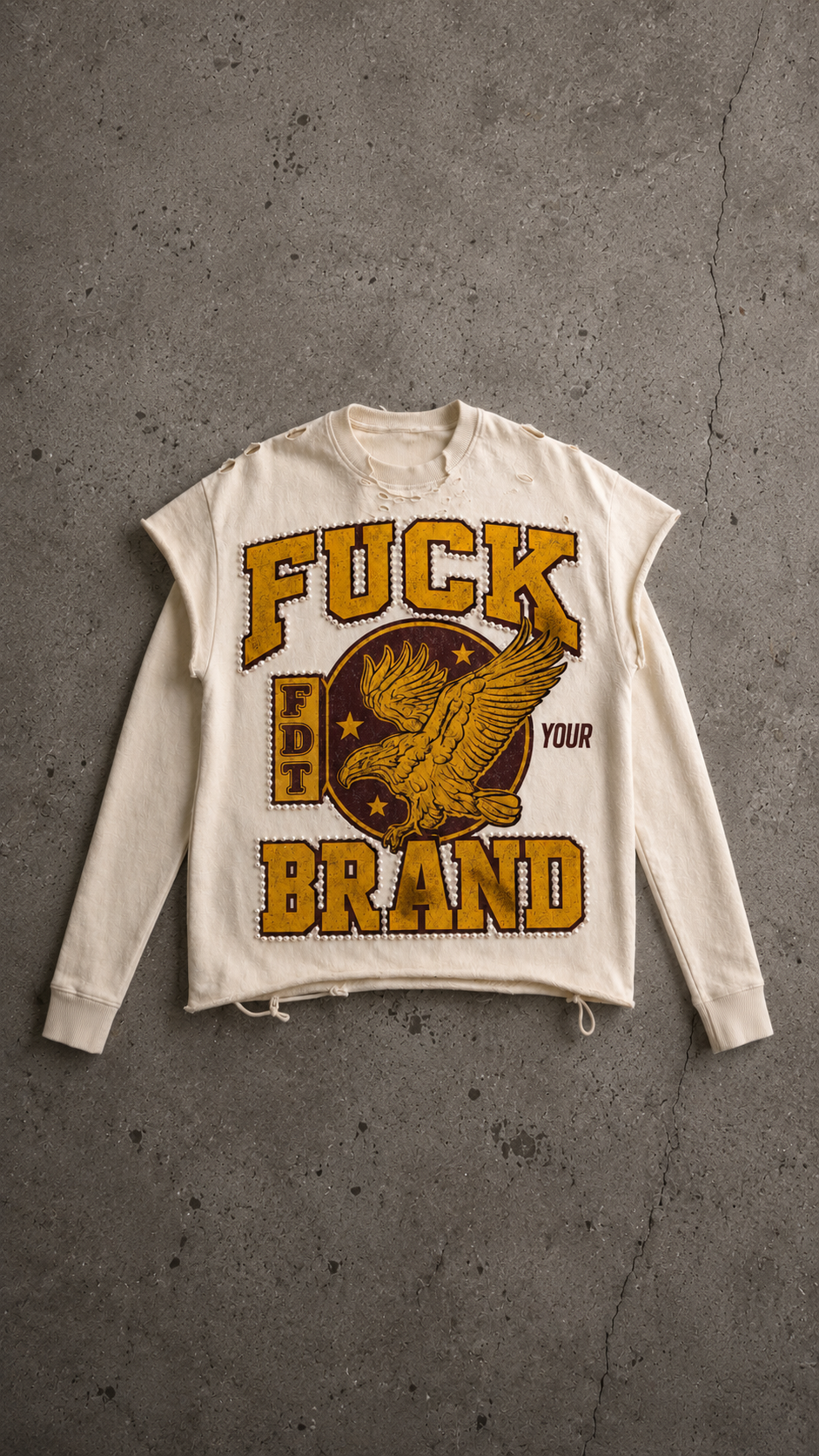 Fuck Your Brand Cut Off Muscle Tee | Thermal
