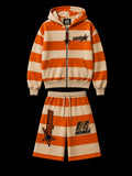 Collective Member Cellblock Jorts | Zip - Hoodie Set