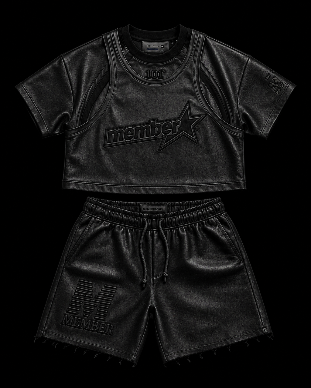 Women’s Collective Member Cropped Jersey Tee / Shorts Set
