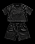 Women’s Collective Member Cropped Jersey Tee / Shorts Set