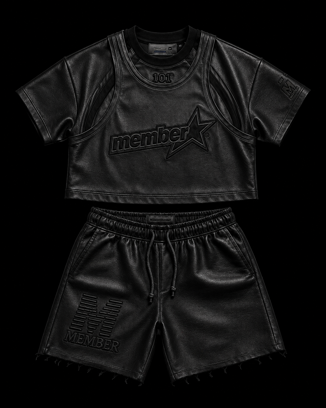 Women’s Collective Member Cropped Jersey Tee / Shorts Set