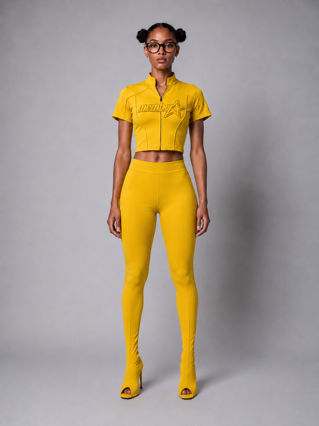 Women’s Strap Attach Member Two Piece Legging Set